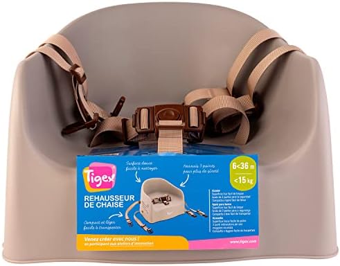 Tigex Rehausseur de Chaise Enfant Compact et Facile à