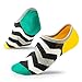 SEESILY No Show Socks for Men-Low Cut with Non Slip Grip-Invisible Socks for Boat Shoes Oxfords Loafers Sneakers US Size7-12 5 Pairs (2)
