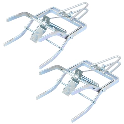 Aquafix モグラトール 2個セット 鉄製 モグラ捕獲器 撃退器 地中埋め込み 設置簡単 もぐら退治用