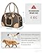 OUUTMEE Hundetasche Tragbarkeit,42 x 18 x 31 cm Hundetransporttasche bis 4 kg,Hunde Reisetasche,Geeignet für den Transport Kleiner Hunde und Katzen auf Ausflügen