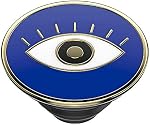 PopSockets PopGrip: Phone Grip and Phone Stand, Collapsible, Swappable Top, Enamel Evil Eye