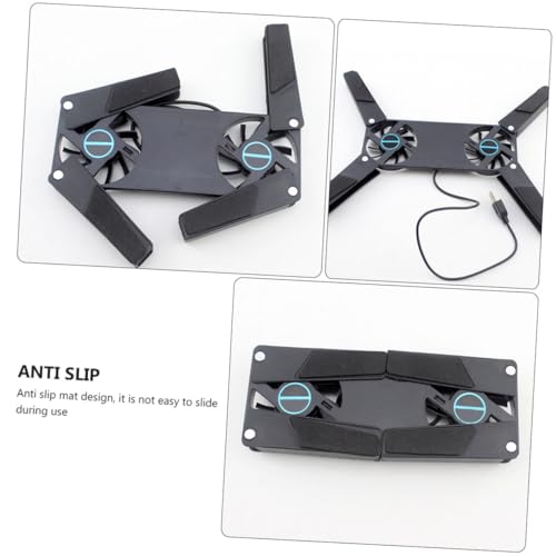2PCS Base para Laptop con Ventiladores Silenciosos y Antideslizante miniatura 3