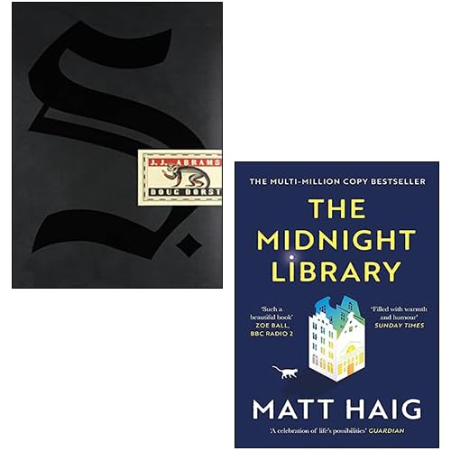 The Midnight Library By Matt Haig, S. [Hardcover] By J.J. Abrams, Doug Dorst 2 Books Collection Set Paperback – December 6, 2023