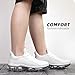 Men's Air Cushion Running Shoes Breathable Tennis Fashion Sneakers Non Slip Workout Casual Sport Gym Training Soft Sole Walking Shoes White
