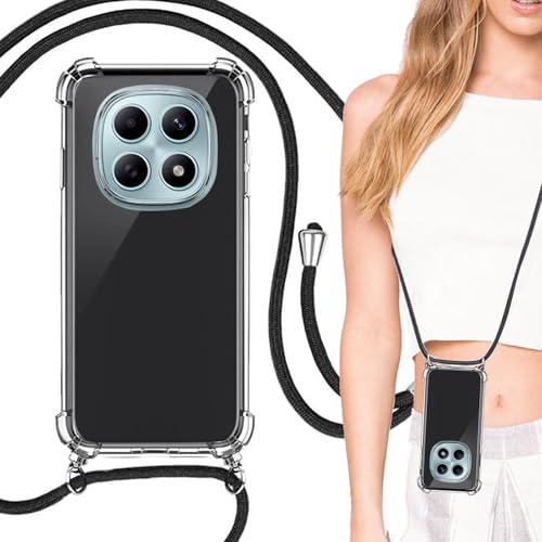 [Heofuixt] Xiaomi�Ή� POCO M8 5G / Redmi Note 15 5G �p �P�[�X �N���A ���� �J�o�[ �V�����_�[ �|�ꂯ �X�g���b�v�t�� �΂߂��� �K�p POCOM8 �|�R M8 Redmi Note15 �X�}�z�P�[�X ca