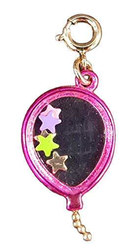 Akena Breloque pour bracelets, colliers de bijoux fantaisie. Pendentif avec mousqueton en forme de ballon avec inscription HAPPY BIRTHDAY (3 cm). Couleurs vives, small, Akena, Non applicable.