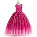 Flower Girls Tulle Dress Bridesmaid Sparkle Wedding Pageant Dresses Princess Birthday Party