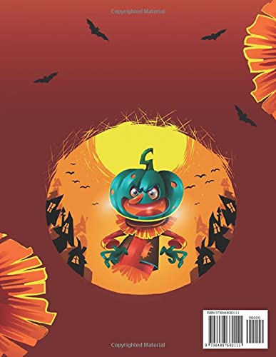 Halloween Activity Book for Kids: Large Print Cute Halloween Coloring Pages, Mazes , Word Search, Find the Match, Sudoku, Dot-To-Dot, and Complete the Picture Puzzles. image 3
