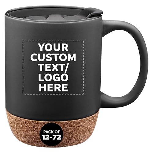 DiscountMugs 13 oz Custom Barista Ceramic Mugs