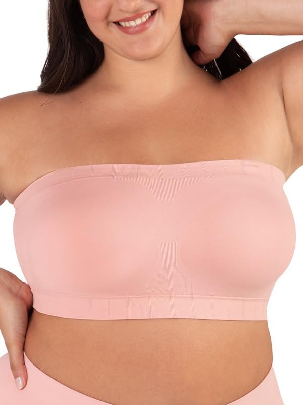 SHAPERMINT Strapless Bra - Bandeau top, Strapless Bras for Women, Plus Size Lingerie for Women, Free Clear Bra Straps