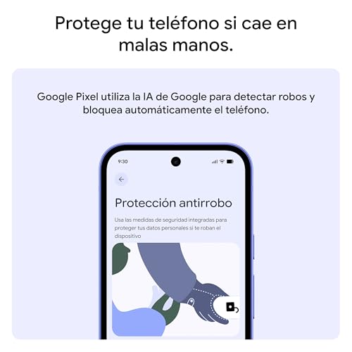 Google Pixel 10a - 7 años de Pixel Drops, más de 30 Horas de batería, Asistente de Cámara, Gemini Live, Seguridad de Pixel - Obsidiana, 256GB - imagen 8
