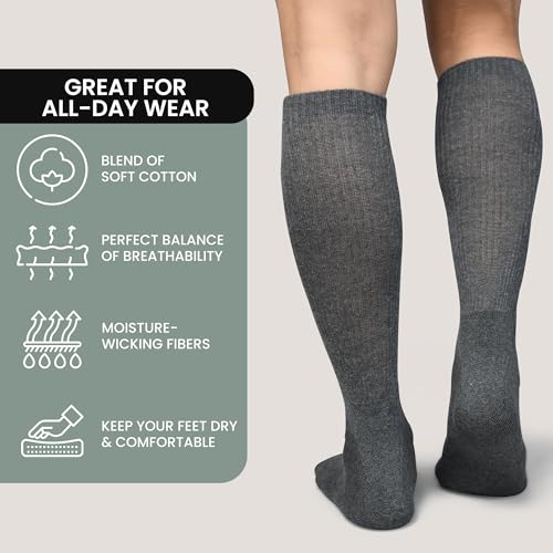 Men's Crew Socks, Pack Of 64