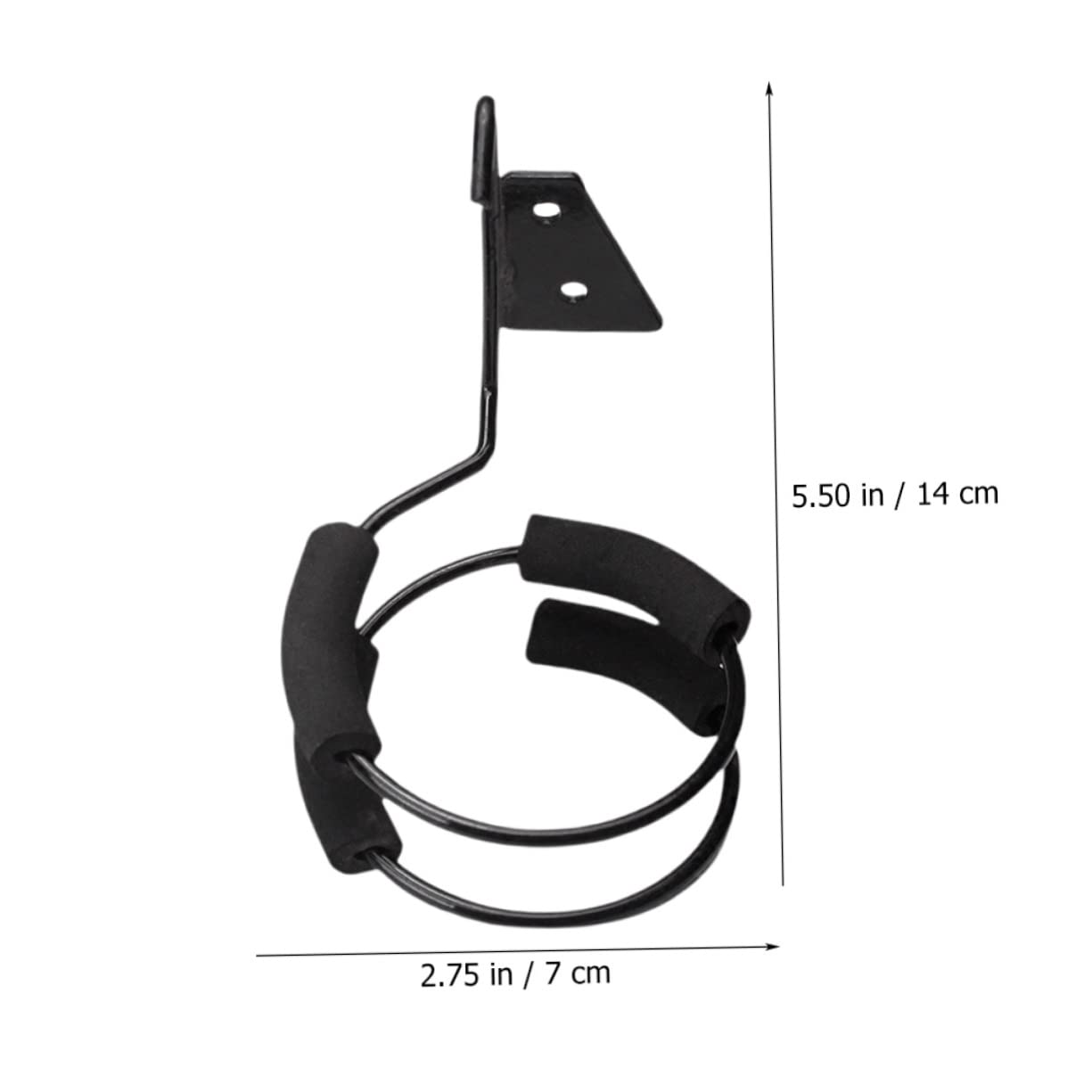 BESTYASH 3 Sätze Haartrocknerhalter Lockenwickler Fönständer Fönhalter Für Bad Friseurregal Föhn Unterstützung Haartrockner-organizer Hängeregal Rostfreier Stahl 2 Stück * 3