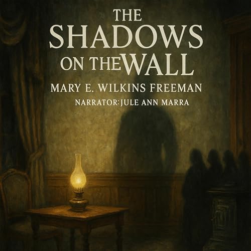 Diseño de la portada del título The Shadows on the Wall