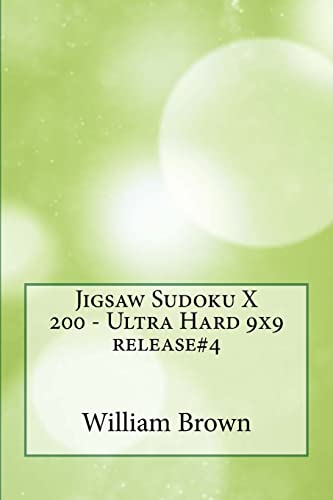 Jigsaw Sudoku X 200 - Ultra Hard 9x9 release#4