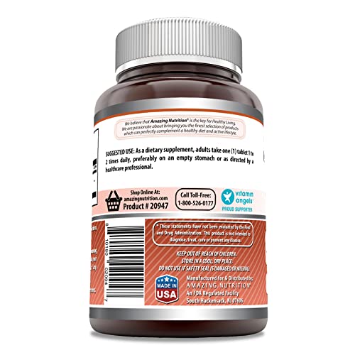 image for Amazing Nutrition Amazing Formulas L-Lysine 1000 Mg Amino Acid Supplem