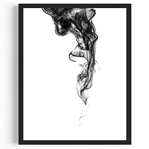 Zen Wall Art Zen Art Smoke Print Smoke Art Abstract Art Minimalist Art Abstract Print Abstract Wall Art Modern Minimalist Black And White Art Modern Poster Minimalist Poster 8X10 #TOP1