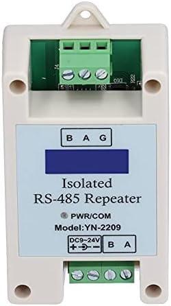 RS485 Repeater Optical Isolator Anti Thunder Optoelectronic Isolation High Speed Hub for Expand Distance and Serial Communication Attendance Machine