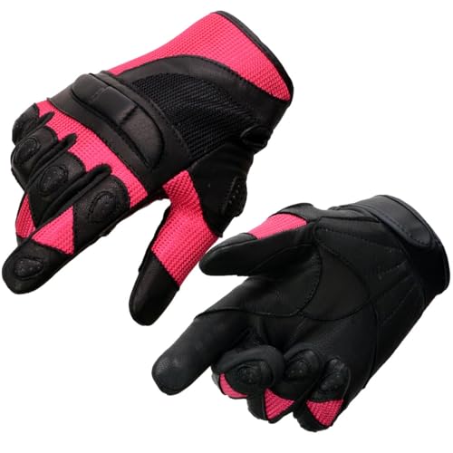 Image of Milwaukee Leather Women's Leather Lightweight Motorcycle Lined Driving Hand Gloves - X-Small
