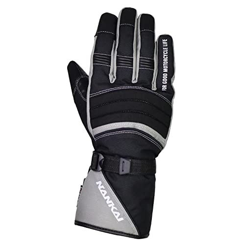 [南海部品] バイク用 フレックスウォーマーグローブ グレー L SDG-3347D