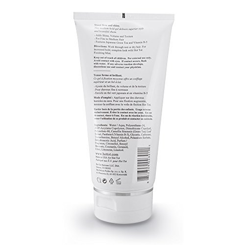 Hot Tot Styling MediumHold Hair Gel for Toddlers and Children, 5 Fluid