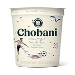 Thick and creamy Chobani Greek Yogurt At least 19g of protein/serving Contains live and active cultures Only natural, non-GMO ingredients Perfect for small-spoon eating or big-spoon cooking.