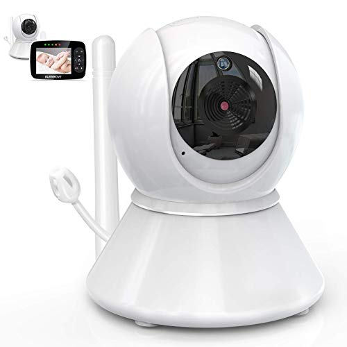 BURNNOVE Caméra pour Moniteur Bébé (Nécessité de Connecter l'Unité d'Écran du Moniteur pour Bébé à Utiliser, Pas d'Écran dans l'Emballage) Cover