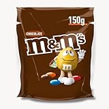 M&M's Chocolate, Schokolade Großpackung, 1 x 150g, Schokolinsen