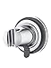 Rainsworth Support de Douche à Main Remplaçable, Support de Pommeau de Douche, Support de douche à ventouse, Chromé