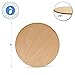 Wood Plywood Circles 6 inch, 1/8 Inch Thick, Round Wood Cutouts, Pack of 5 Baltic Birch Unfinished Wood Plywood Circles For Crafts, By Woodpeckers