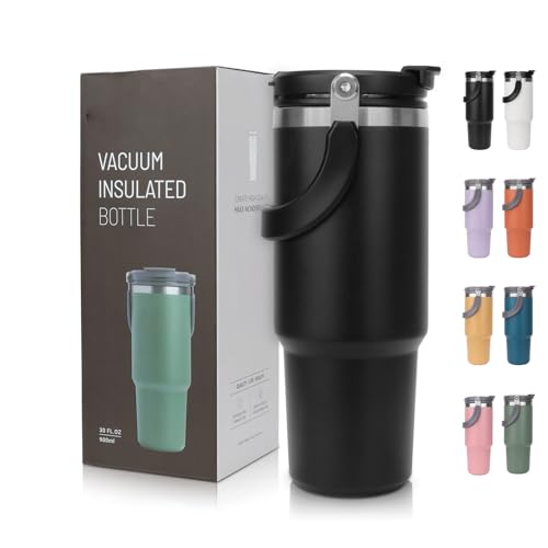 Thermobeker Reismok met handvat 900ml drinkbeker