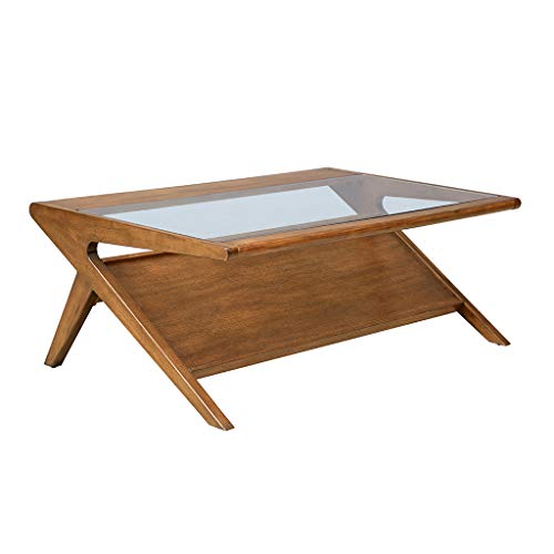 Buy Ink+Ivy Rocket Coffee Table Solid Wood, Glass Tempered op with