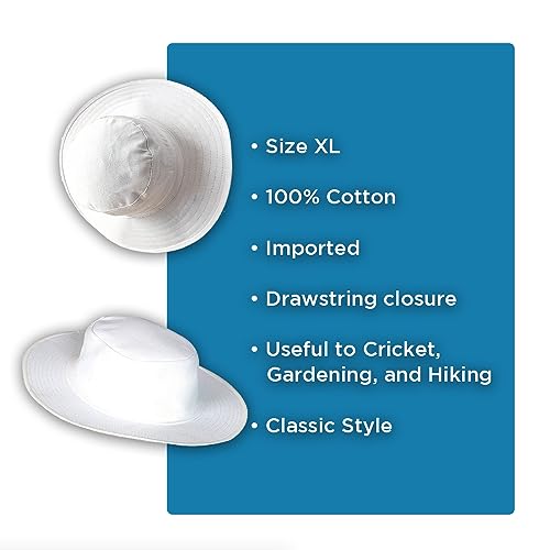 Stay Cool And Stylish On The Pitch With Our White Small Cricket Hat - Perfect For Sunny Days And High-Intensity Matches #TOP4
