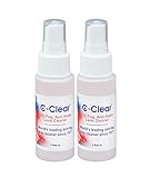 C-Clear Anti-Fog Anti-Static Lens Cleaner in Spray Bottles (2 oz.) (2 Pack)