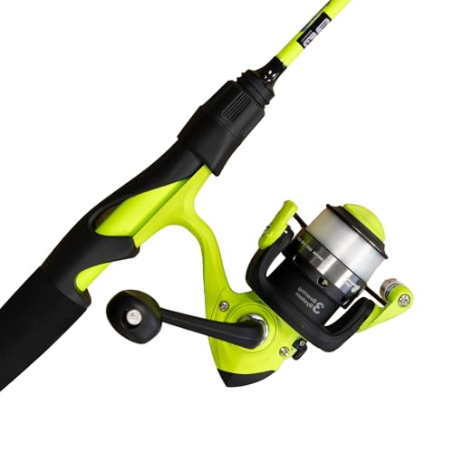Reaction Tackle Spinning Reel and Fishing Rod Combo - Ultra Light -...
