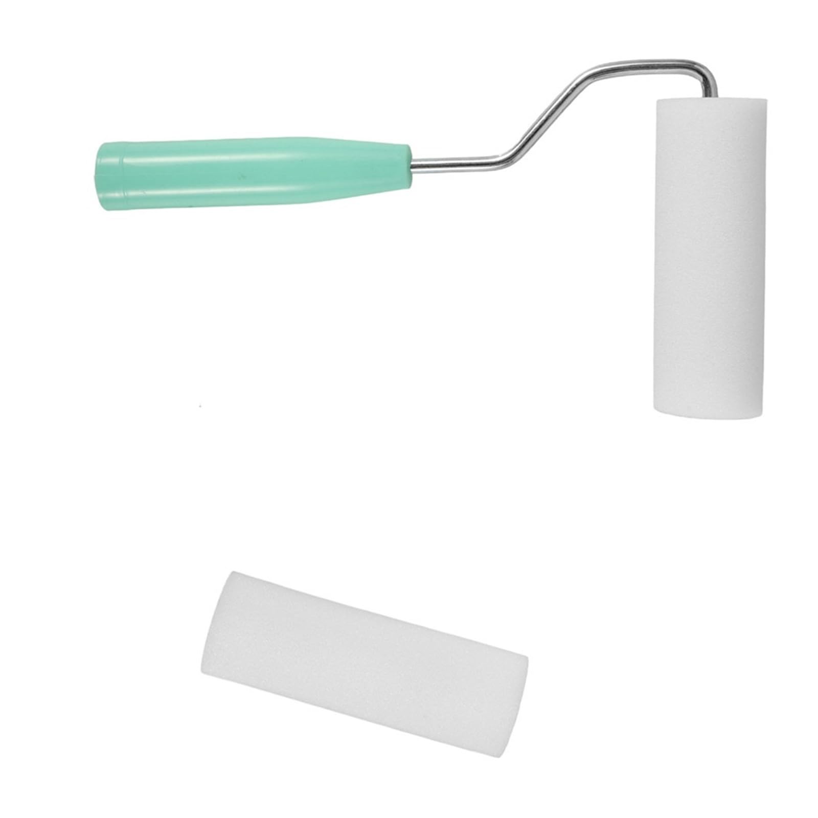1Set Compact Paint Roller Brush Ideal For Corners Edges Small Areas Portable Lightweight Wall Ceiling Painting