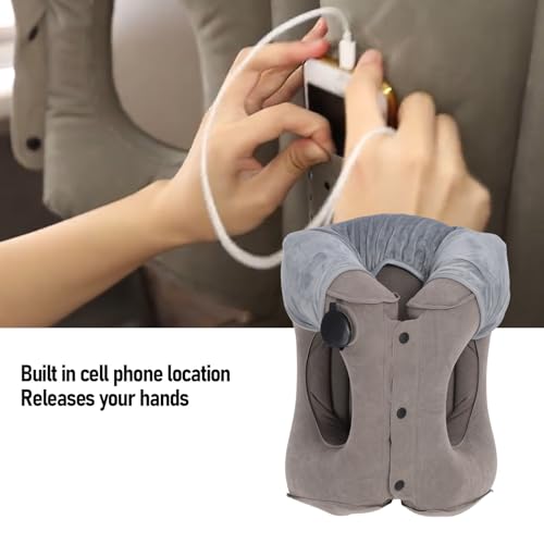 Almohada inflable de cuello PVC multifuncional miniatura 5