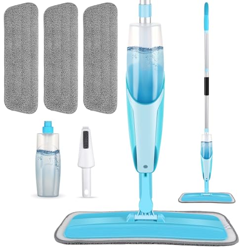 Bodenwischer mit Sprühfunktion, Homgif Sprühwischer Wischer mit...