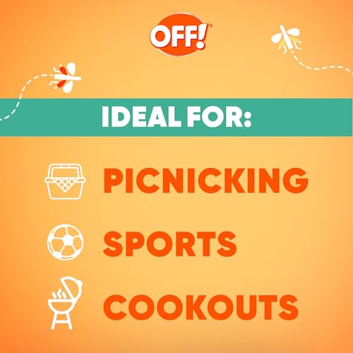 OFF! Family Care Mosquito, Tick, and Insect Repellent, Bug Spray Containing 15% DEET, Protects Against Mosquitoes, 4 Oz, 2 Count