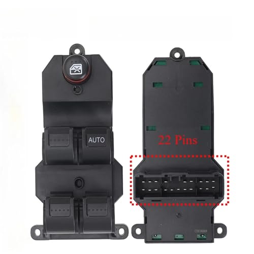 Interrupteur de vitre 35750-S9A-0130 commande de lève-vitre conducteur droit