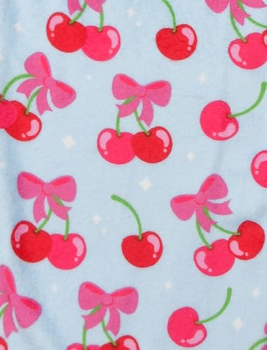 iscream Big Girls' Silky Soft Plush Spa Wrap for Home, Travel, Summer Camp - Pretty in Print Collection2