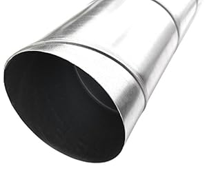 Intelmann Wickelfalzrohr Ø 100 Länge 1000mm