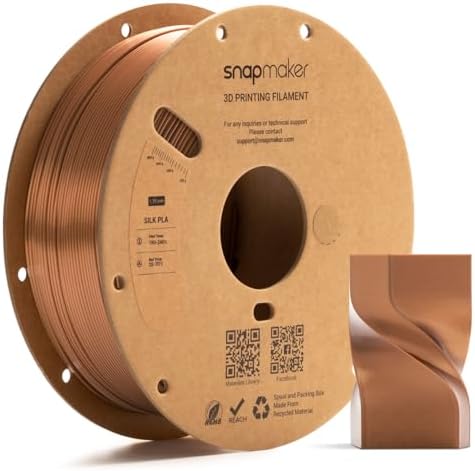 Snapmaker PLA Silk Copper 1.00kg