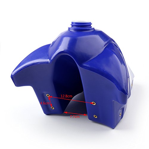 Artudatech, Fuel Gas Tank Petrol Gastank Blue for Yamaha TTR125 TTR 125 2000-2007 5HP-24110-30-00