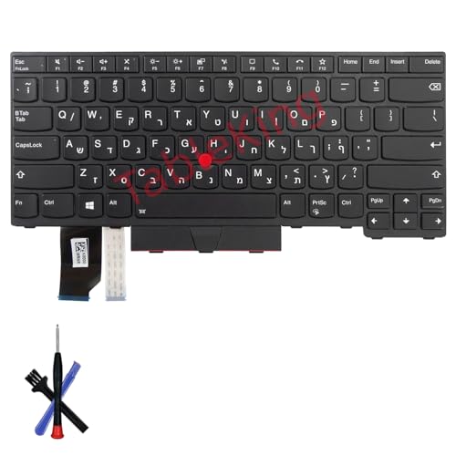 Clavier de rechange Thinkpad L14 Gen1 L14 Gen2 rétroéclairé hébreu pour ordinateur portable