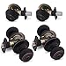 Honeywell 8101406 Classic Entry Door Knob and Deadbolt Lock Set, Oil Rubbed Bronze, 2-Pack