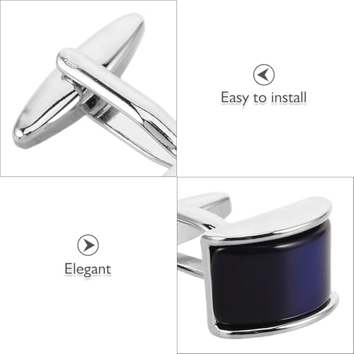 Set de 2 Mancuernillas para Camisa de Hombre Holibanna miniatura 3