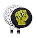 Magnetic Golf Ball Marker Hat Clip Golf Ball Marker Caps Holder Professional Golf Training Aids Accessories,6 Pieces (Golf Ball Marker Not Included)