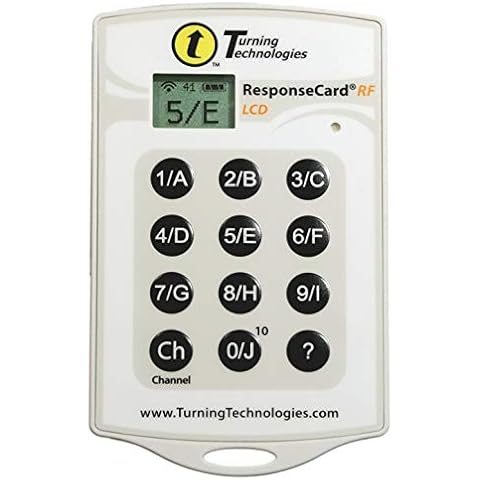 Turning Technologies Response Card (RCRF-03) Cover