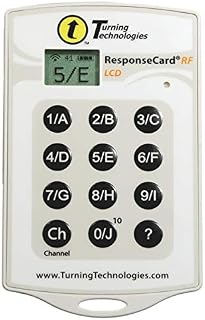 Turning Technologies Response Card (RCRF-03)